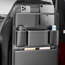 Заредете изображение във визуализатора на галерията – Car organizer for front seats with compartments NAPPA black
