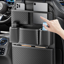 Заредете изображение във визуализатора на галерията – Car organizer for front seats with compartments NAPPA black
