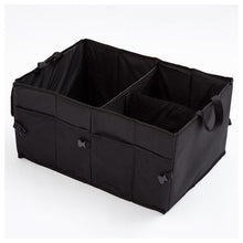 Заредете изображение във визуализатора на галерията – Foldable car boot storage container (Oxford material) black
