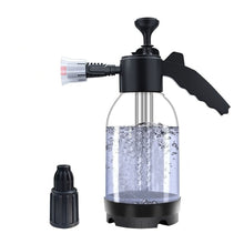 Заредете изображение във визуализатора на галерията – Hand-held pressure car wash foamer 2L 9558A black
