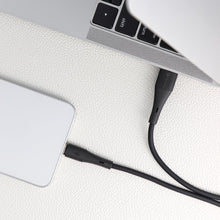 Заредете изображение във визуализатора на галерията – FORCELL F-ENERGY C342 cable USB A to Type C QC4.0 3A 66W Silicone 1 m black
