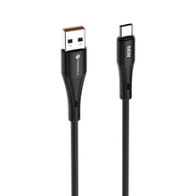 Заредете изображение във визуализатора на галерията – FORCELL F-ENERGY C342 cable USB A to Type C QC4.0 3A 66W Silicone 1 m black
