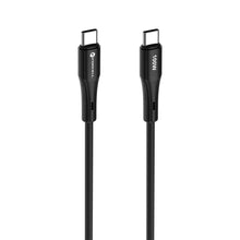 Заредете изображение във визуализатора на галерията – FORCELL F-ENERGY C347 cable Type C to Type C QC4.0 PD 5A 100W Silicone 1 m black
