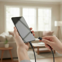 Заредете изображение във визуализатора на галерията – FORCELL F-ENERGY C347 cable Type C to Type C QC4.0 PD 5A 100W Silicone 1 m black
