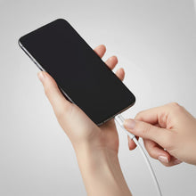 Заредете изображение във визуализатора на галерията – FORCELL F-ENERGY C343 cable USB A to Lightning 2,4A 12W Silicone 1 m white
