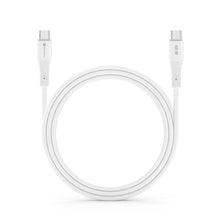 Заредете изображение във визуализатора на галерията – FORCELL F-ENERGY C344 cable Type C to Type C QC4.0 PD 3A 60W Silicone 1 m white
