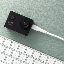 Заредете изображение във визуализатора на галерията – FORCELL F-ENERGY C341 cable USB A to Micro USB QC3.0 2,4A 18W Silicone 1 m white
