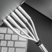 Заредете изображение във визуализатора на галерията – FORCELL F-ENERGY C341 cable USB A to Micro USB QC3.0 2,4A 18W Silicone 1 m white
