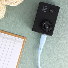 Заредете изображение във визуализатора на галерията – FORCELL F-ENERGY C341 cable USB A to Micro USB QC3.0 2,4A 18W Silicone 1 m blue
