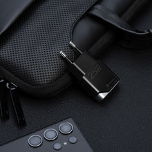 Заредете изображение във визуализатора на галерията – FORCELL F-ENERGY GaN III B125101-E Ultra Slim travel charger 1 x Type C + USB A PD QC4.0 3A 25W black
