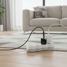 Заредете изображение във визуализатора на галерията – FORCELL F-ENERGY GaN III B130101-E Ultra Slim travel charger 1 x Type C + USB A PD QC4.0 3A 30W black
