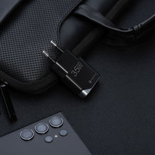 Заредете изображение във визуализатора на галерията – FORCELL F-ENERGY GaN III B135101-E Ultra Slim travel charger 1 x Type C + USB A PD QC4.0 3A 35W black
