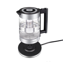 Заредете изображение във визуализатора на галерията – Electric kettle Hoco 1,8L HA01A boron glass / stainless steel
