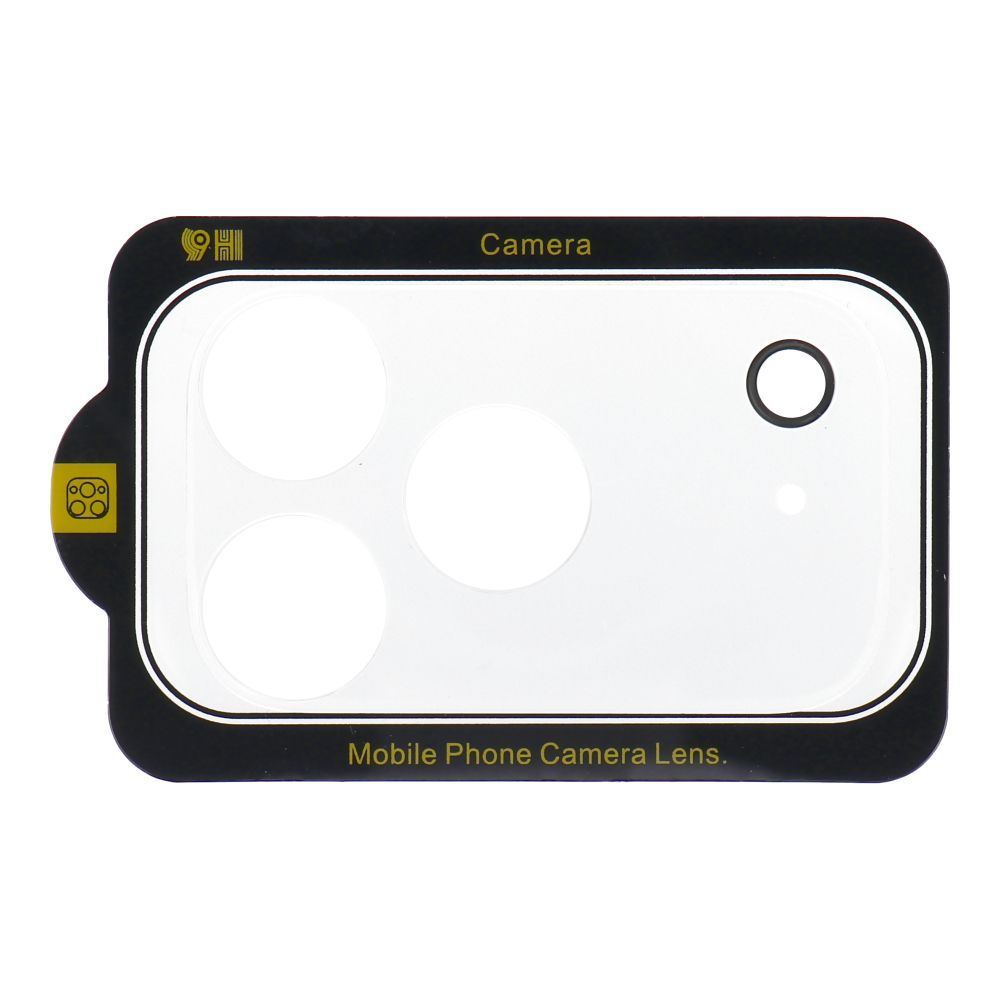 5D протектор за камера пълно покритие за iPhone 17 Pro Прозрачен