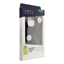 Заредете изображение във визуализатора на галерията – ROAR case RAINBOW BUMPER compatible with MagSafe for IPHONE 16 Pro black
