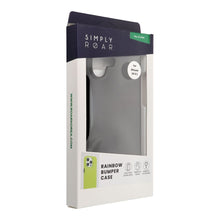 Заредете изображение във визуализатора на галерията – ROAR case RAINBOW BUMPER compatible with MagSafe for IPHONE 16 black
