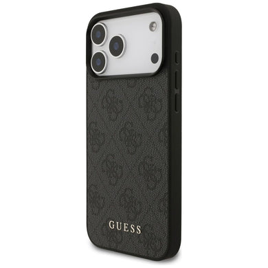 Оригинален гръб GUESS за IPHONE 17 Pro Max GUHCP17XG4GFGR (PU 4G Classic) кафяв