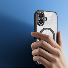 Заредете изображение във визуализатора на галерията – DUX DUCIS case AIMO MAG STAND compatible with MagSafe for IPHONE 17 black
