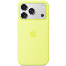 Заредете изображение във визуализатора на галерията – iPhone 17 Pro Silicone Case with MagSafe – Neon Yellow
