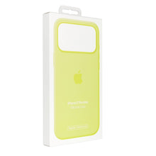 Заредете изображение във визуализатора на галерията – iPhone 17 Pro Max Silicone Case with MagSafe – Neon Yellow
