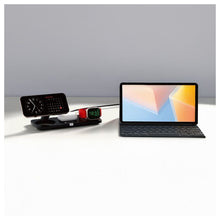 Заредете изображение във визуализатора на галерията – FORCELL F-ENERGY MagNetix 3w1 Qi2 20,5W wireless charger compatible with MagSafe black
