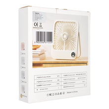 Заредете изображение във визуализатора на галерията – Desk fan with adjustable stand W30 white
