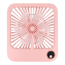 Заредете изображение във визуализатора на галерията – Desk fan with adjustable stand W30 pink
