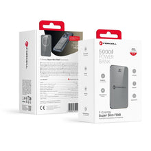 Заредете изображение във визуализатора на галерията – FORCELL F-ENERGY F5K8 Super Slim powerbank compatible with MagSafe PD3.0 QC4.0 15W 5000 mAh grey
