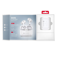 Заредете изображение във визуализатора на галерията – FORCELL F-AUDIO Master Pro безжични слушалки bluetooth TWS бели
