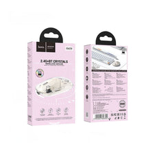 Заредете изображение във визуализатора на галерията – HOCO компютърна безжична мишка 2,4G 1600 dpi GM29 космически бял
