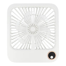 Заредете изображение във визуализатора на галерията – Desk fan with adjustable stand W30 white
