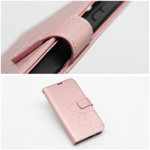 Заредете изображение във визуализатора на галерията – Калъф тип книга MEZZO за SAMSUNG A55 5G teddy bear розов златист
