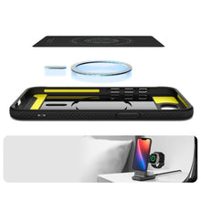 Заредете изображение във визуализатора на галерията – Оригинален гръб SPIGEN CORE ARMOR MAG compatible with MagSafe for IPHONE 16E matte черен
