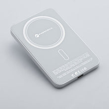 Заредете изображение във визуализатора на галерията – FORCELL F-ENERGY F5K8 Super Slim powerbank compatible with MagSafe PD3.0 QC4.0 15W 5000 mAh white
