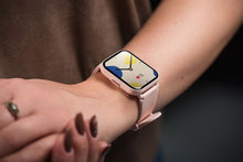 Заредете изображение във визуализатора на галерията – Smartwach TITMO E-100 (TFT, bluetooth call) pink
