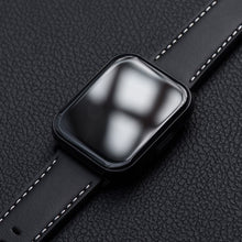 Заредете изображение във визуализатора на галерията – FORCELL F-DESIGN FA20 eco leather strap for APPLE Watch 38 / 40 / 41 mm black
