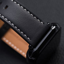 Заредете изображение във визуализатора на галерията – FORCELL F-DESIGN FA20 eco leather strap for APPLE Watch 38 / 40 / 41 mm black
