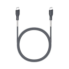 Заредете изображение във визуализатора на галерията – Cable USB C to USB C Forcell F-Energy QC4.0 PD 5A 240W Carbon 1 m CB-05C black

