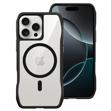 Заредете изображение във визуализатора на галерията – ROAR case SLIM DEFENDER compatible with MagSafe for IPHONE 16 black

