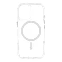 Заредете изображение във визуализатора на галерията – ROAR case SLIM DEFENDER compatible with MagSafe for IPHONE 16 transparent
