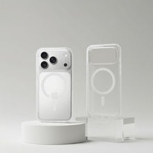 Заредете изображение във визуализатора на галерията – Case for iPhone 16 PRO Forcell F-Protect Clear Hybrid Premium compatible with Magsafe clear
