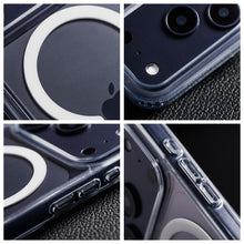 Заредете изображение във визуализатора на галерията – Case for iPhone 16 PRO MAX Forcell F-Protect Clear Hybrid Premium compatible with Magsafe clear
