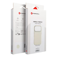 Заредете изображение във визуализатора на галерията – Case for iPhone 17 Forcell F-Protect Frame Premium compatible with Magsafe antique white
