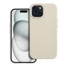 Заредете изображение във визуализатора на галерията – Case for iPhone 15 Forcell F-Protect Frame Premium compatible with Magsafe antique white

