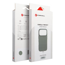 Заредете изображение във визуализатора на галерията – Case for iPhone 16 PRO Forcell F-Protect Frame Premium compatible with Magsafe gray

