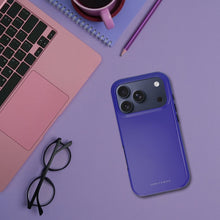 Заредете изображение във визуализатора на галерията – ROAR case RAINBOW BUMPER compatible with MagSafe for IPHONE 15 purple

