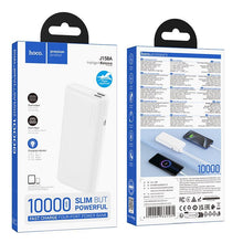 Заредете изображение във визуализатора на галерията – Powerbank Hoco 10000 mAh 2A J158A white

