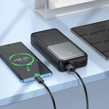Заредете изображение във визуализатора на галерията – Powerbank Hoco 20000 mAh QC PD 2A 22,5W J136A black
