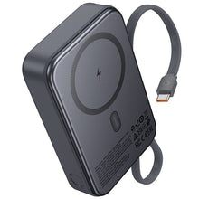 Заредете изображение във визуализатора на галерията – Powerbank Hoco 20000 mAh compatible with MagSafe QC PD 45W Q44A black
