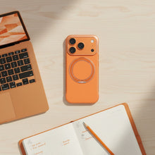 Заредете изображение във визуализатора на галерията – Case EDGE FREE compatible with MagSafe for IPHONE 17 Pro Max cosmic orange
